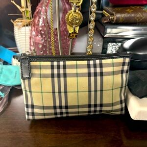 Burberry makeup pouch